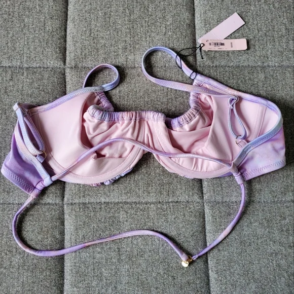 Victoria's Secret Swim Wicked Underwire Ruched Push Up Bikini Top Swimwear 32DDD - Picture 3 of 10